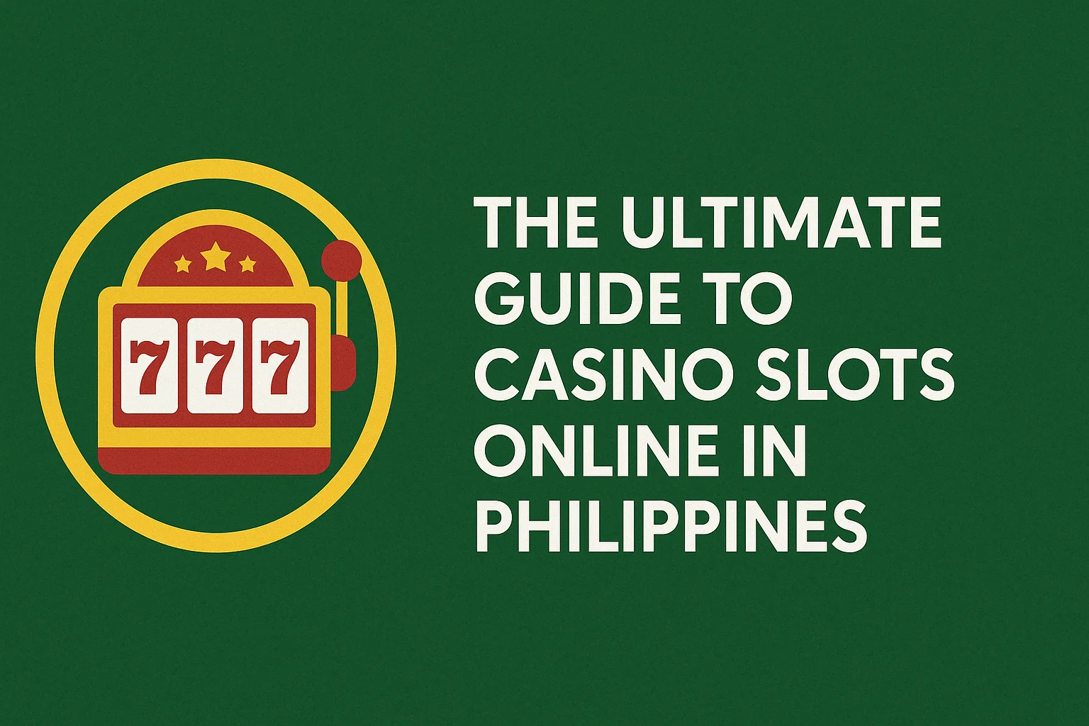 The Ultimate Guide to Casino Slots Online in Philippines