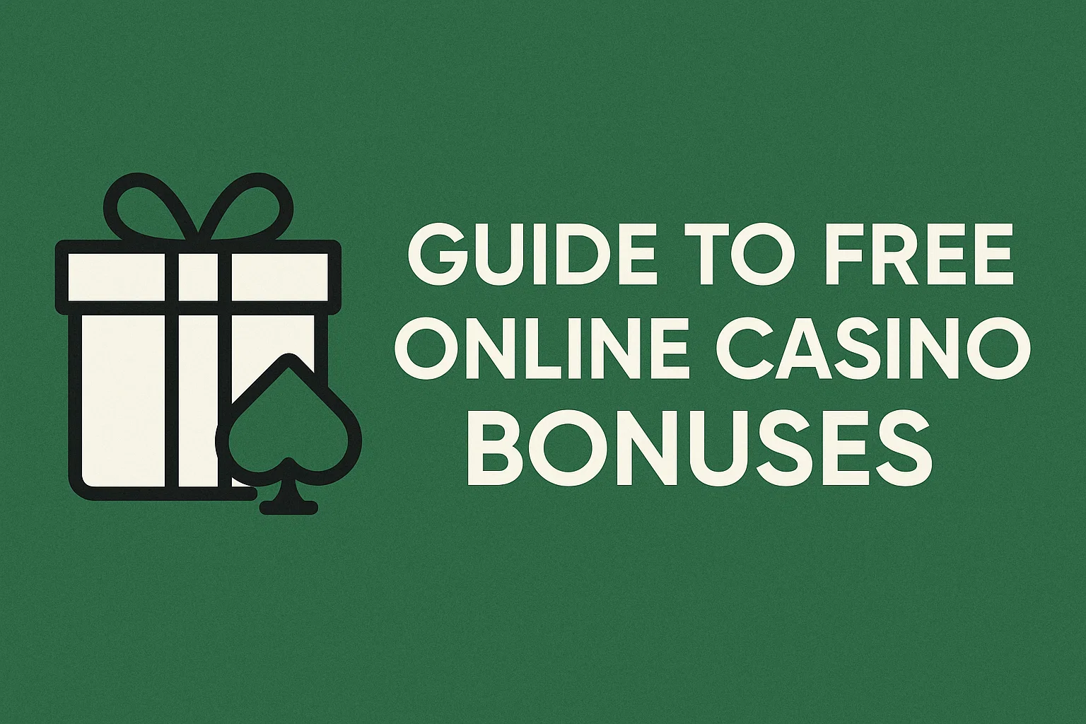 Guide to Free Online Casino Bonuses